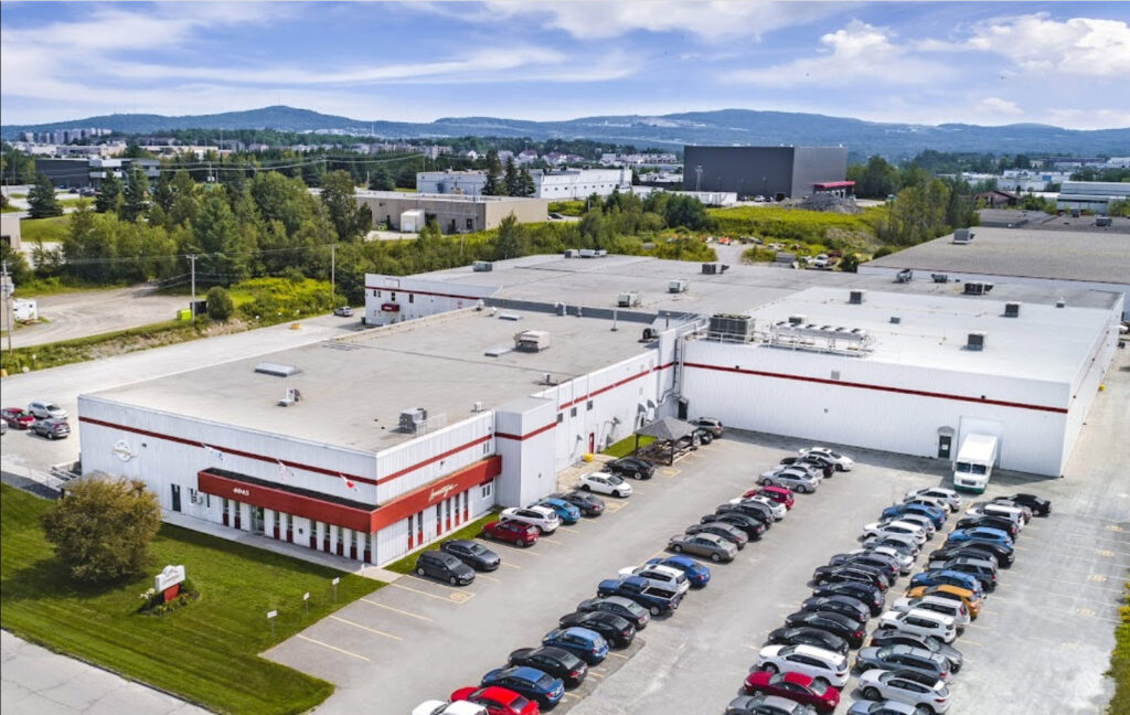 Usine de transformation alimentaire à Sherbrooke