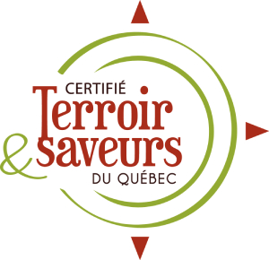 Sceau de certification de Terroir saveurs du Québec.